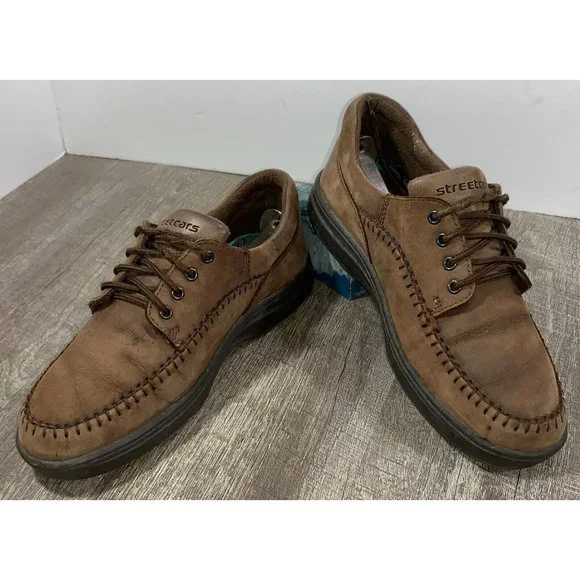 Streetcars | Shoes | Streetcars Comfort Casual Oxfords Brown  display picture 1